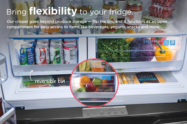 Frigidaire Gallery 26.3 Cu. Ft. 4-Door French Door Refrigerator – Spacious, Stylish, and Smart Cooling