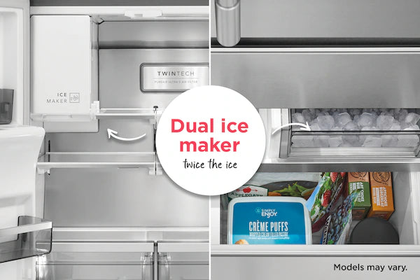 Frigidaire Gallery 23 Cu. Ft. Counter-Depth French Door Refrigerator – GRFC2353AD