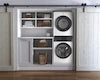 ELTE7300AW – 300 Series Laundry Tower Single Unit Washer & Electric Dryer