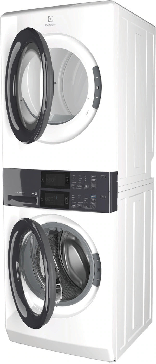 ELTE7300AW – 300 Series Laundry Tower Single Unit Washer & Electric Dryer