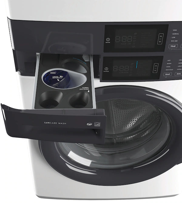 ELTE7300AW – 300 Series Laundry Tower Single Unit Washer & Electric Dryer