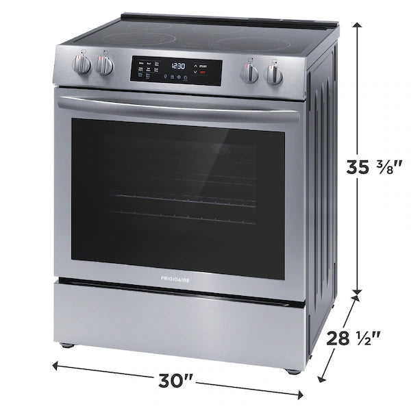 Frigidaire 30" Electric Range (FCFE3083AS)