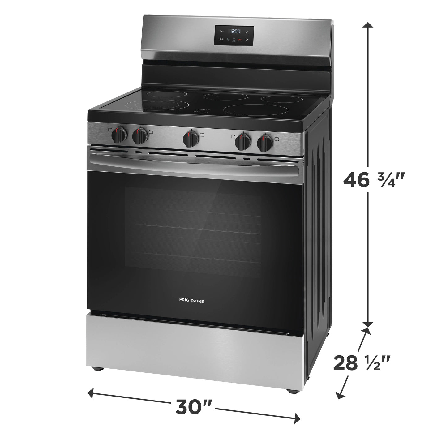 Frigidaire 30" Electric Range – Reliable Performance with a Sleek Look