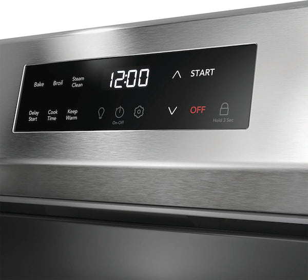 Frigidaire 30" Gas Range with Steam Clean – FCRG3062AS