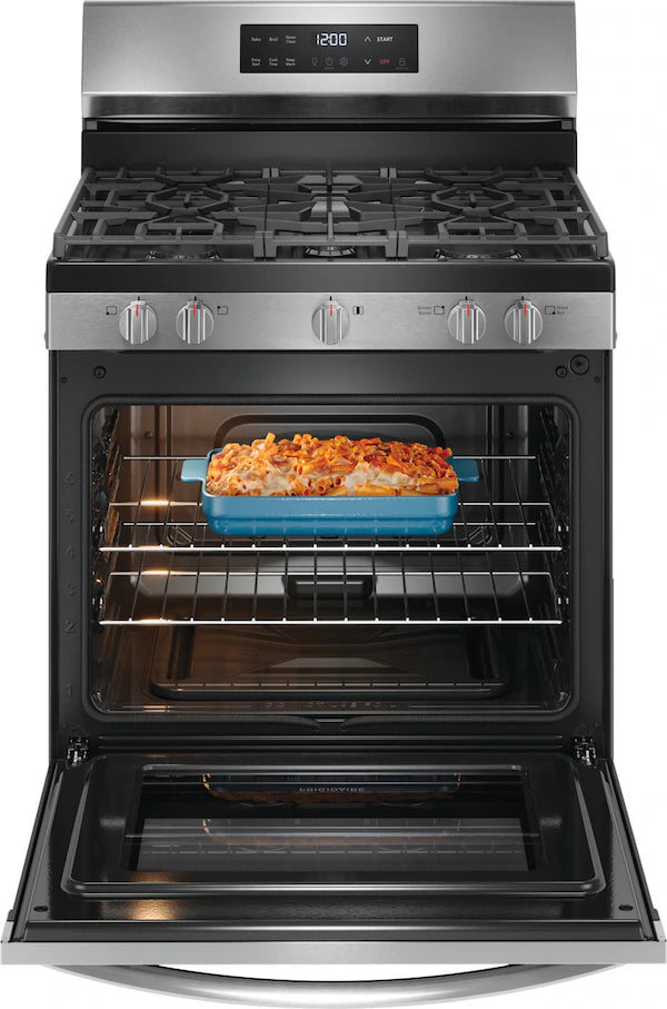 Frigidaire 30" Gas Range with Steam Clean – FCRG3062AS