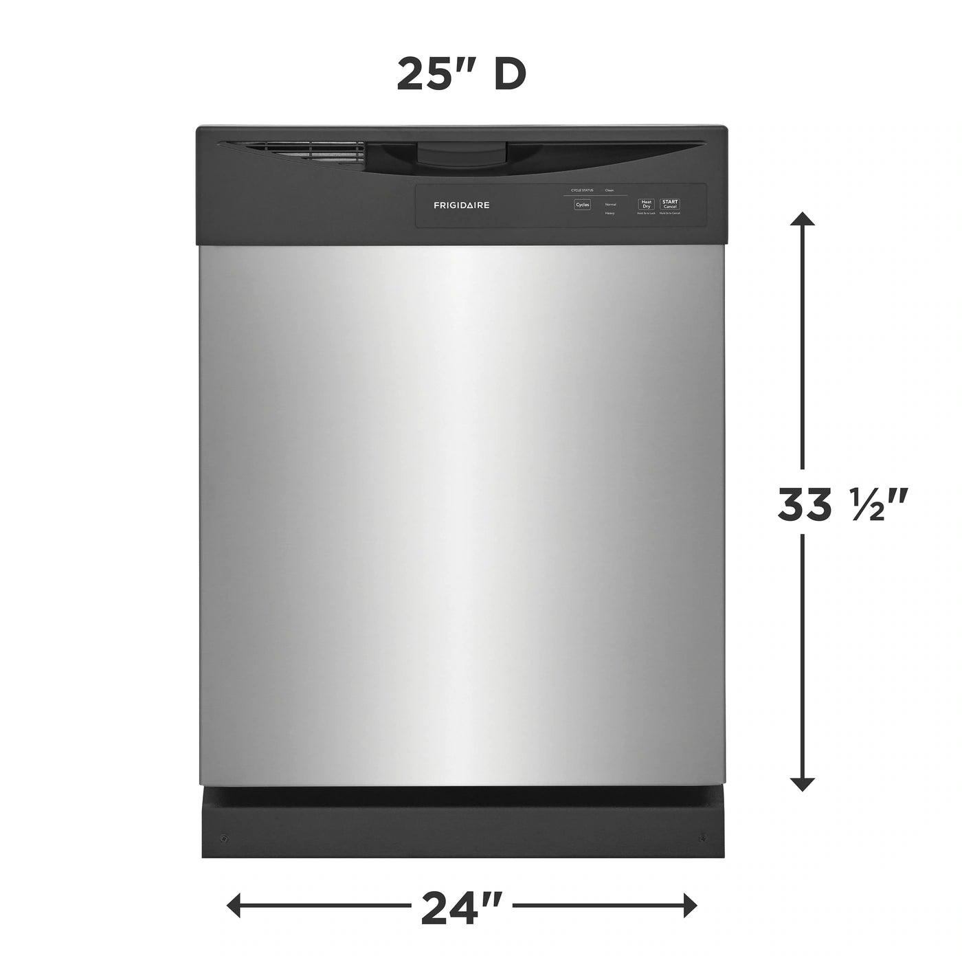 Frigidaire 24" Dishwasher – Reliable, Efficient, and Designed for Everyday Cleaning