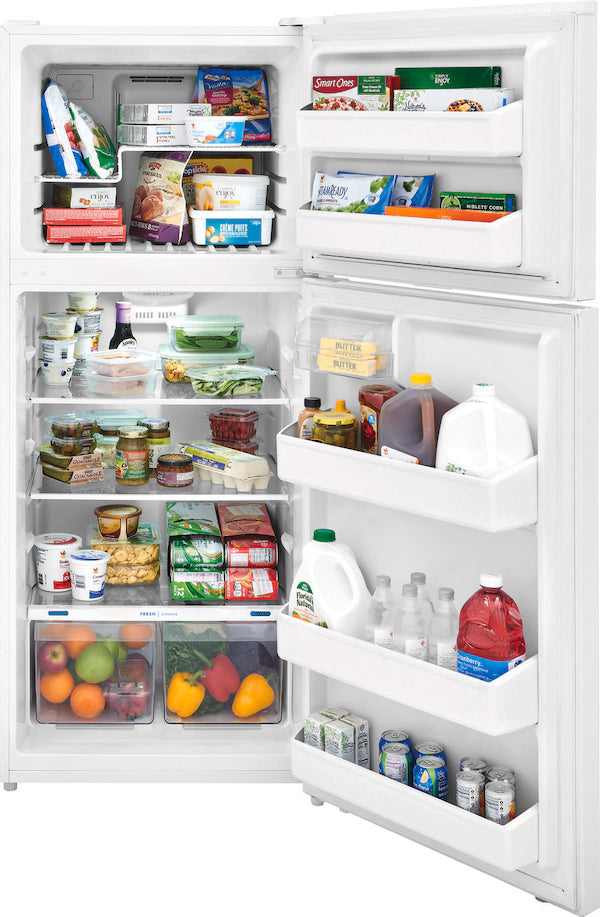 Frigidaire 18 Cu. Ft. Top Freezer Refrigerator – Classic Design with Reliable Cooling