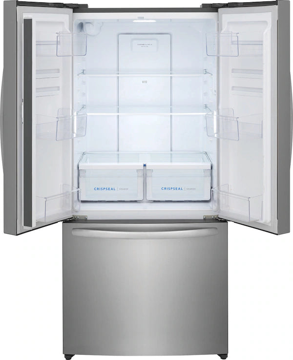 Frigidaire 18 Cu. Ft. Counter-Depth French Door Refrigerator – Compact, Stylish, and Built for Everyday Efficiency