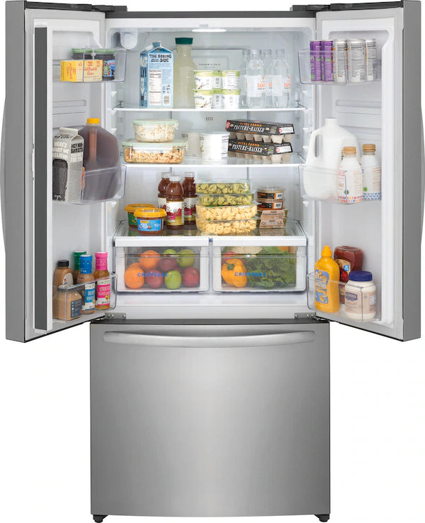 Frigidaire 18 Cu. Ft. Counter-Depth French Door Refrigerator – Compact, Stylish, and Built for Everyday Efficiency