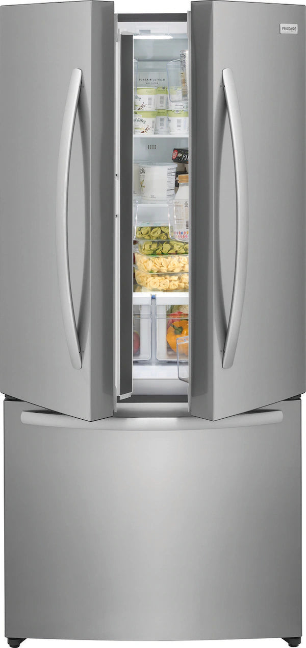 Frigidaire 18 Cu. Ft. Counter-Depth French Door Refrigerator – Compact, Stylish, and Built for Everyday Efficiency