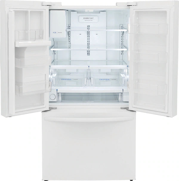Frigidaire 28 Cu. Ft. Standard-Depth French Door Refrigerator – Spacious, Stylish, and Efficient Cooling