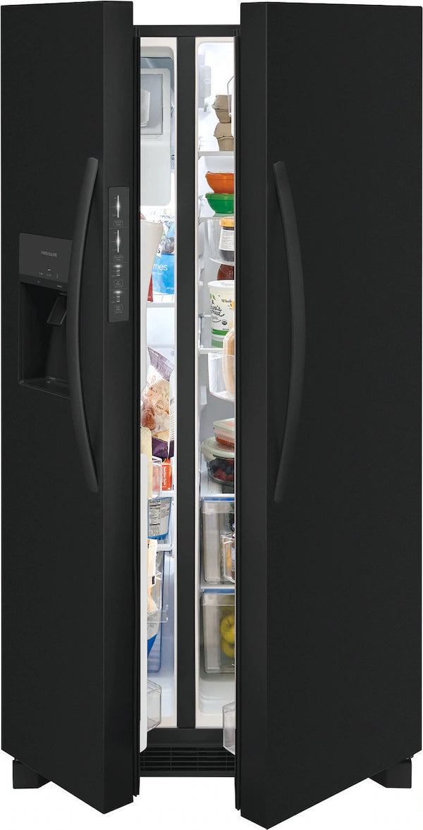 Frigidaire 26 Cu. Ft. 36" Standard-Depth Side-by-Side Refrigerator – Spacious, Reliable, and Designed for Everyday Convenience