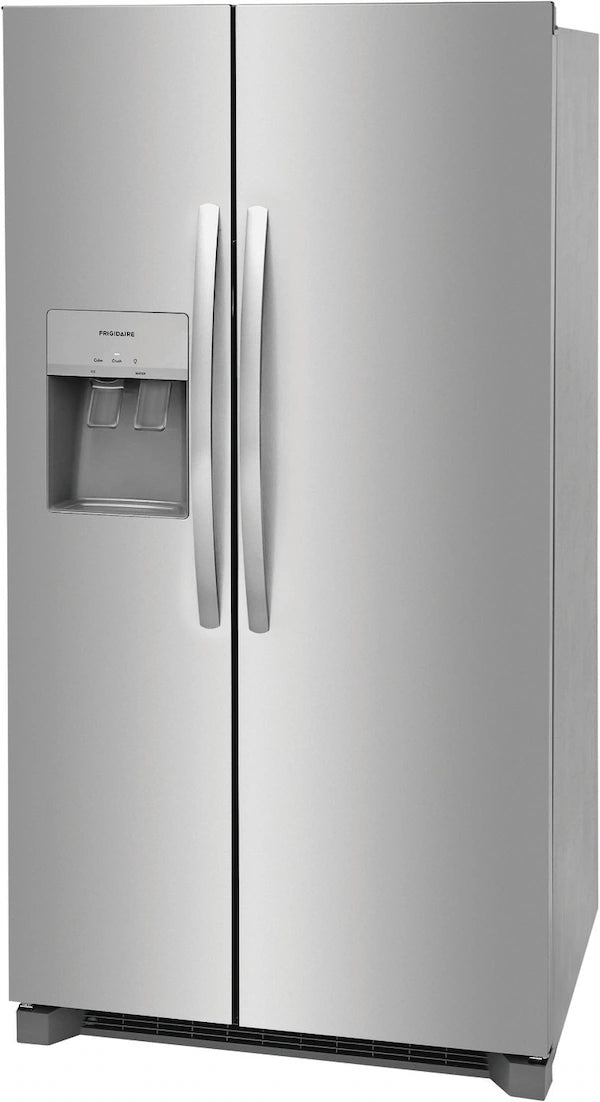 Frigidaire 26 Cu. Ft. 36" Standard-Depth Side-by-Side Refrigerator – Spacious, Efficient, and Designed for Everyday Convenience