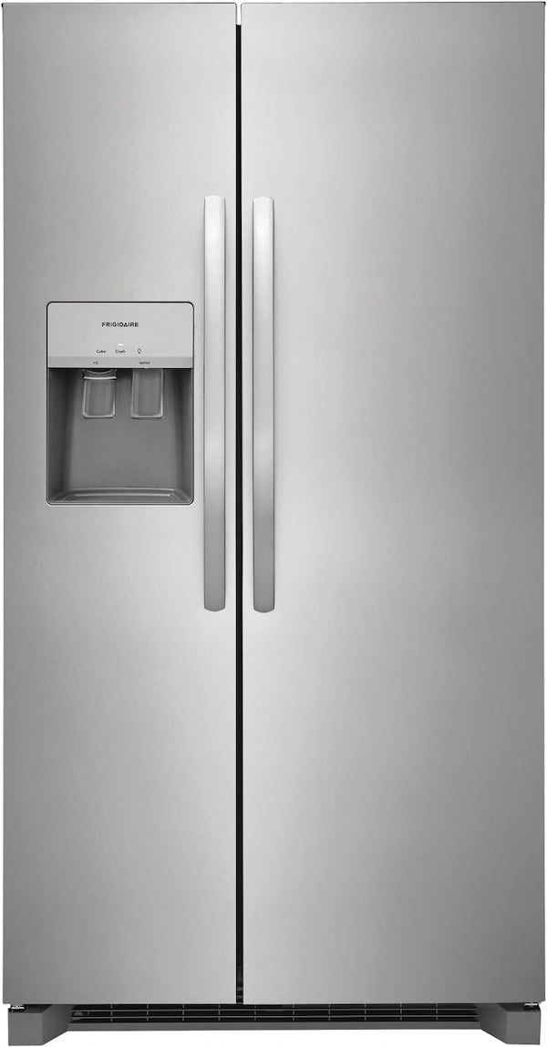 Frigidaire 26 Cu. Ft. 36" Standard-Depth Side-by-Side Refrigerator – Spacious, Efficient, and Designed for Everyday Convenience