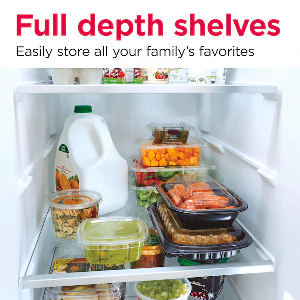 Frigidaire Gallery 26 Cu. Ft. 36" Standard-Depth Side-by-Side Refrigerator – Spacious, Stylish, and Built for Freshness