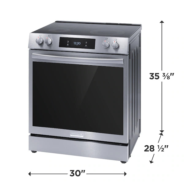 Frigidaire Gallery 30" Electric Range with 15+ Ways to Cook – Versatile Cooking for Every Meal
