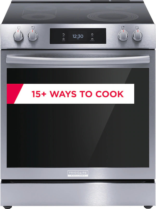Frigidaire Gallery 30" Electric Range with 15+ Ways to Cook – Versatile Cooking for Every Meal