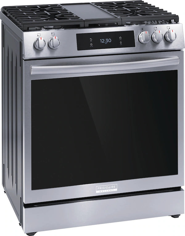Frigidaire Gallery 30" Gas Range with 15+ Ways to Cook – Versatility, Power & Precision at Your Fingertips