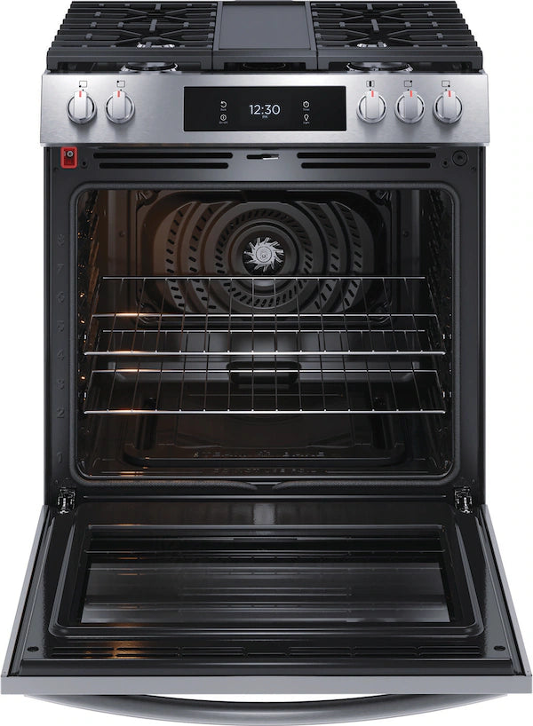 Frigidaire Gallery 30" Gas Range with 15+ Ways to Cook – Versatility, Power & Precision at Your Fingertips