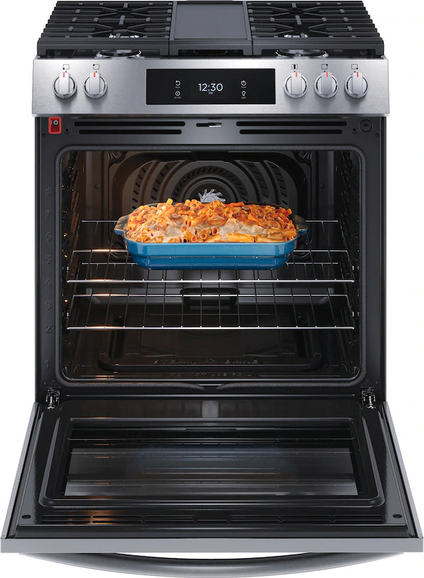 Frigidaire Gallery 30" Gas Range with 15+ Ways to Cook – Versatility, Power & Precision at Your Fingertips