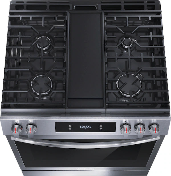 Frigidaire Gallery 30" Gas Range with 15+ Ways to Cook – Versatility, Power & Precision at Your Fingertips