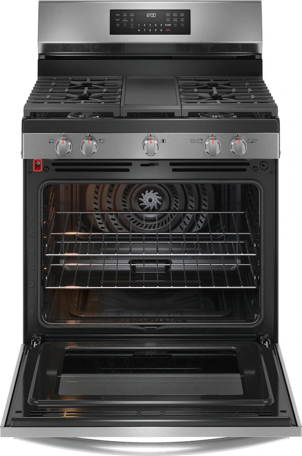 Frigidaire Gallery 30" Gas Range with No Preheat + Air Fry – Faster Cooking with Precision & Versatility
