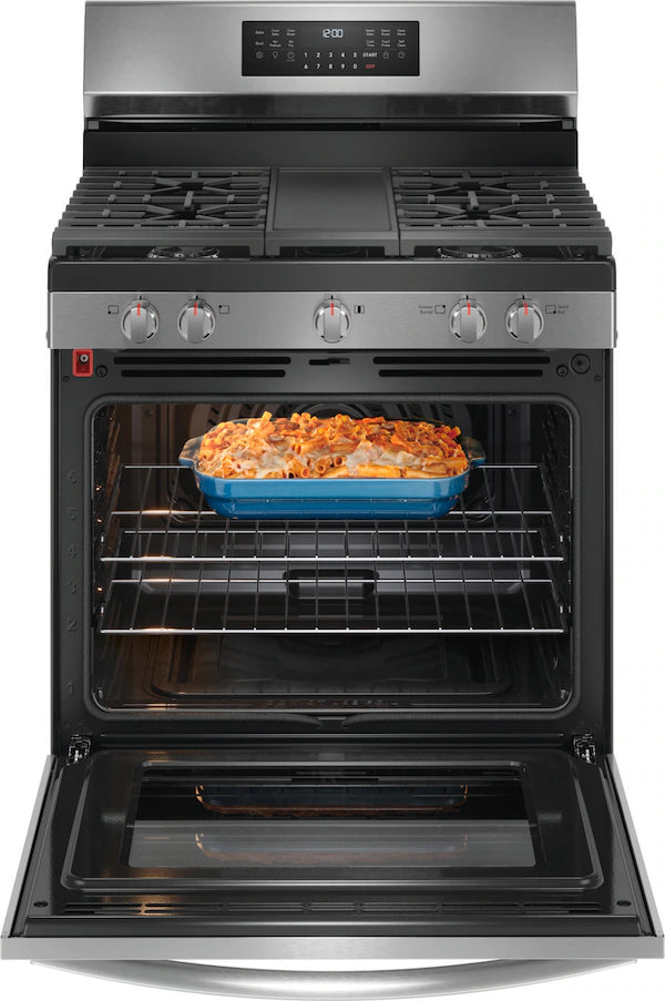 Frigidaire Gallery 30" Gas Range with No Preheat + Air Fry – Faster Cooking with Precision & Versatility