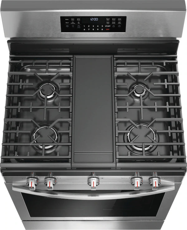 Frigidaire Gallery 30" Gas Range with No Preheat + Air Fry – Faster Cooking with Precision & Versatility
