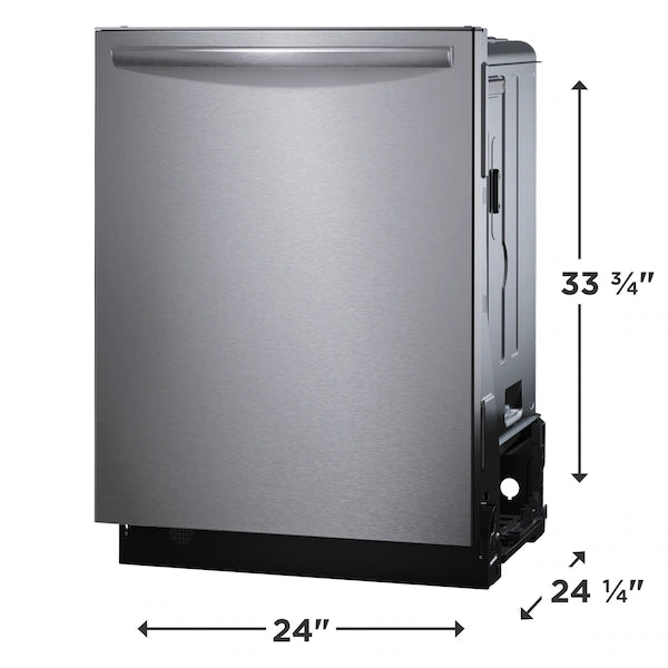 Frigidaire Gallery 24" Stainless Steel Tub Dishwasher with CleanBoost™ – Powerful Cleaning with Advanced Stain Removal