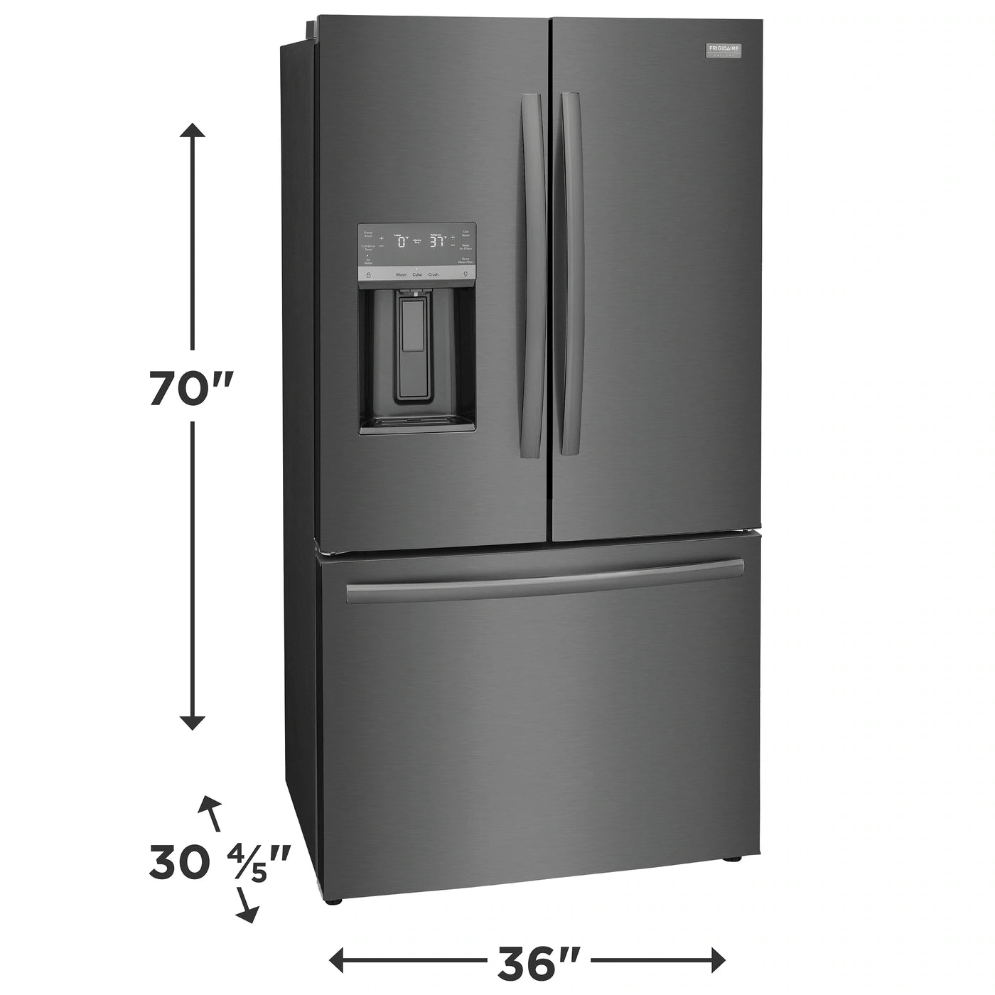 Frigidaire Gallery 23 Cu. Ft. Counter-Depth French Door Refrigerator – GRFC2353AD