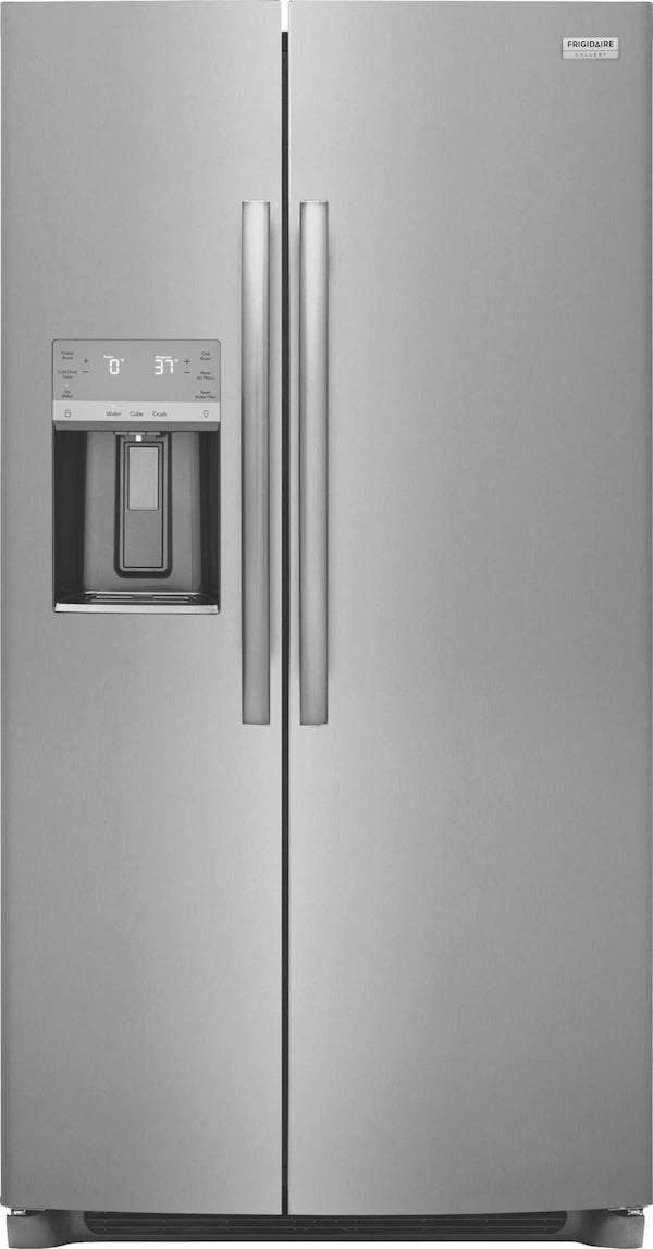 Frigidaire Gallery 22 Cu. Ft. 36" Counter-Depth Side-by-Side Refrigerator – GRSC2352AF
