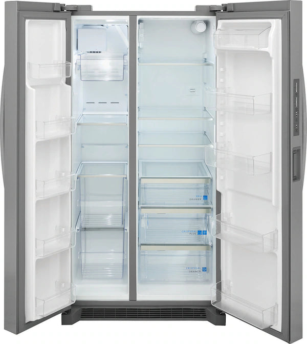 Frigidaire Gallery 26 Cu. Ft. 36" Standard-Depth Side-by-Side Refrigerator – Spacious, Stylish, and Built for Freshness