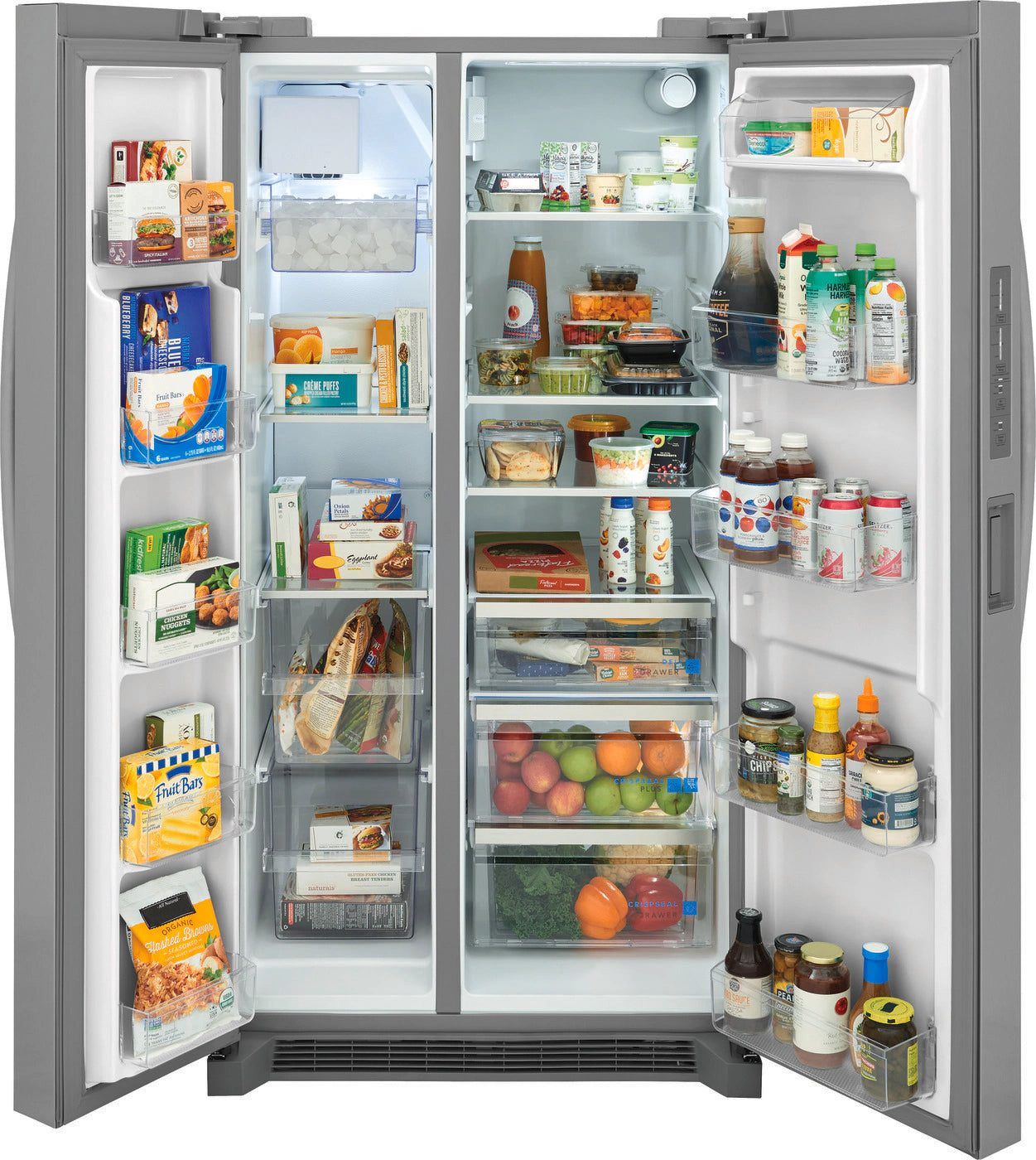 Frigidaire Gallery 26 Cu. Ft. 36" Standard-Depth Side-by-Side Refrigerator – Spacious, Stylish, and Built for Freshness