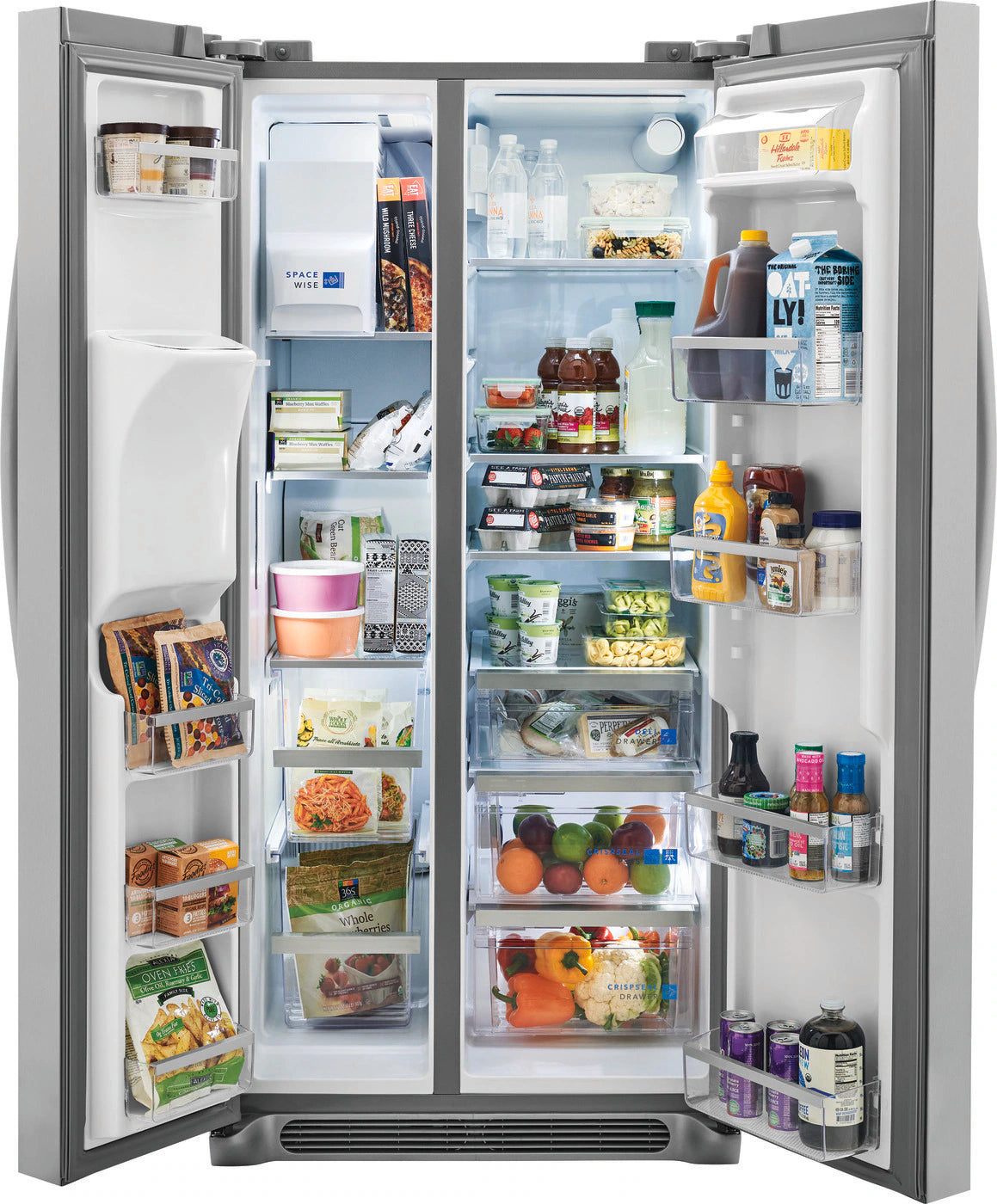 Frigidaire Gallery 22 Cu. Ft. 33" Standard-Depth Side-by-Side Refrigerator – Compact, Stylish, and Efficient Cooling