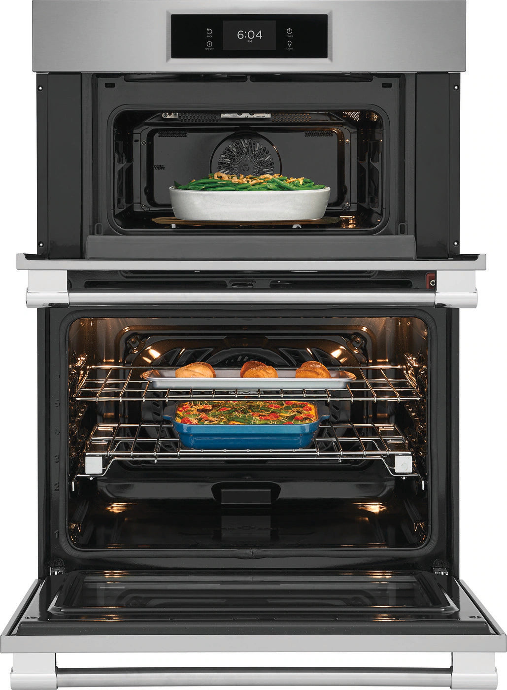 Frigidaire Professional 30" Electric Wall Oven and Microwave Combination with No Preheat + Air Fry