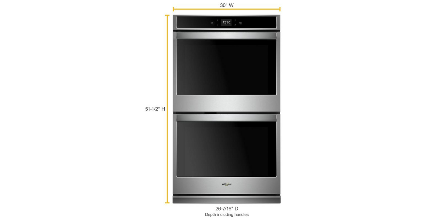 Whirlpool Electric Double Oven (WOD51EC0HS)