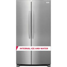 Frigidaire Gallery 26 Cu. Ft. 36" Standard-Depth Side-by-Side Refrigerator – Spacious, Stylish, and Built for Freshness