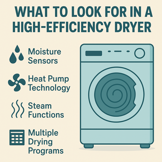 What to Look for in a High-Efficiency Dryer: A Comprehensive Guide