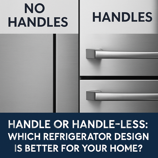 Handle or Handle-less: Which Refrigerator Design Is Better for Your Home?