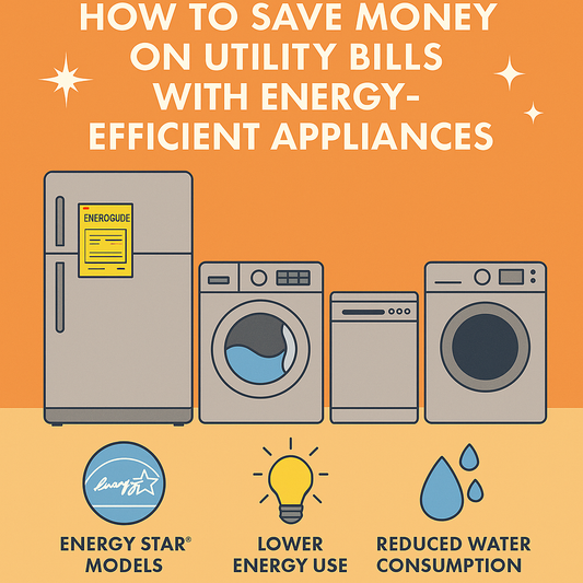 How to Save Money on Utility Bills with Energy-Efficient Appliances
