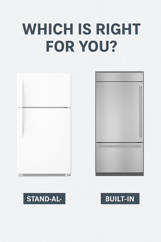 Freestanding vs. Built-In Refrigerators: Which Is Right for Your Home?