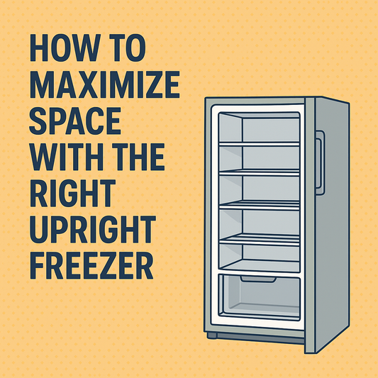 How to Maximize Space with the Right Upright Freezer