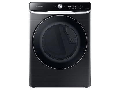 Samsung 7.5 cu. ft. Smart Dial Electric Dryer with Super Speed Dry in Brushed Black – Model DVE50A8800V