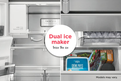 Frigidaire Gallery 28 Cu. Ft. Standard-Depth French Door Refrigerator – Spacious, Stylish, and Designed for Freshness
