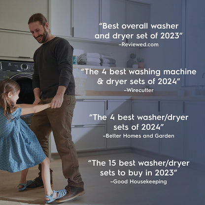 Electrolux 600 Series Front Load Washer with SmartBoost® – 4.5 Cu. Ft. – Powerful Cleaning with Advanced Stain Removal