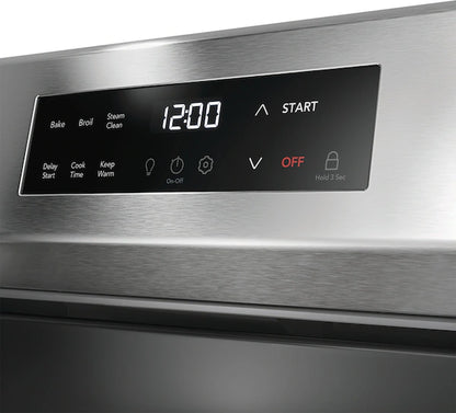 Frigidaire 30" Gas Range with Steam Clean – FCRG3062AS
