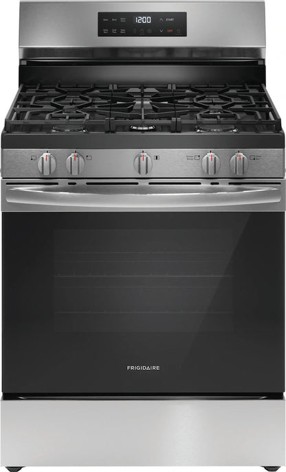 Frigidaire 30" Gas Range with Steam Clean – FCRG3062AS