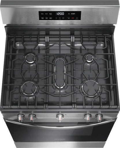 Frigidaire 30" Gas Range with Steam Clean – FCRG3062AS