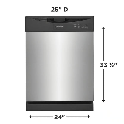 Frigidaire 24" Dishwasher – Reliable, Efficient, and Designed for Everyday Cleaning