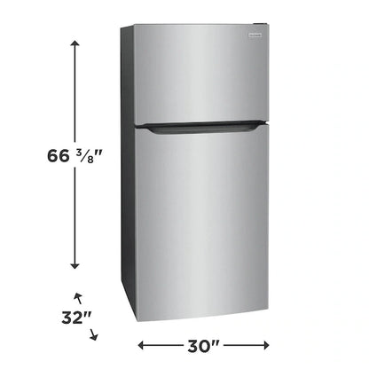 Frigidaire 20 Cu. Ft. Garage Ready Top Freezer Refrigerator – FFHT2045VS